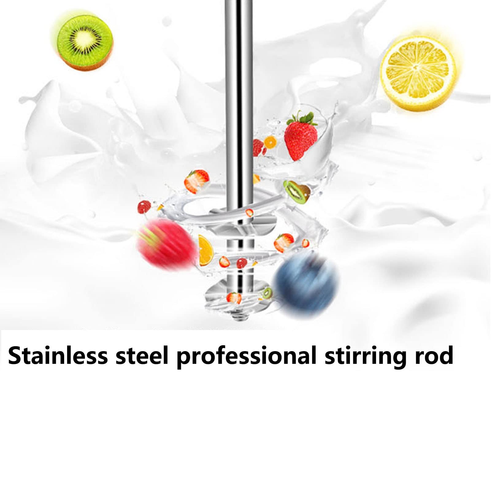 Classico Creatore Di Frapphake 2 Velocità Macchina Da Shaker Al Latte Elettrico Bevi Mixer Acciaio Inossidabile Smoothie Stand Mixer Milk Frother Protein Shaker Per I Cocktail Di Frullati Di Proteine
