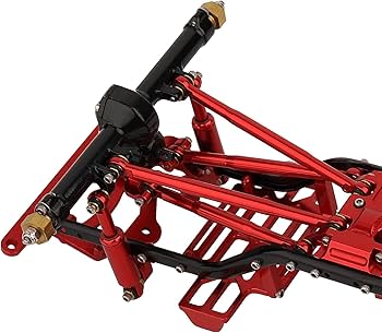 L*6様 【6/12【1】】オフロード　シャーシ Amazon | ZXYRC アルミ組み立てフレームシャーシキット SCX24 AXI00006