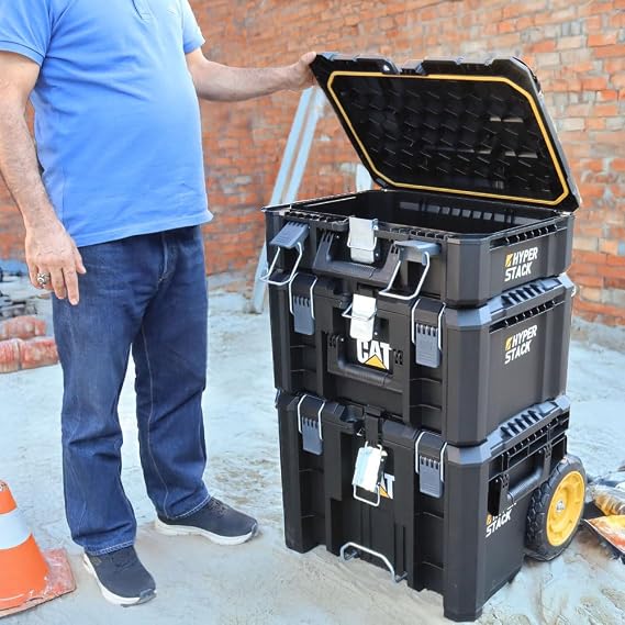 CAT DA41005 HYPER STACK Heavy Duty 3’ Wheel Lock Tool Bag Set