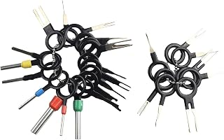 Automotive Wire Terminal Release Tool Set 26 Pieces - Depinning Tool for Car Connectors - Pin Extractor Kit for Truck Repair