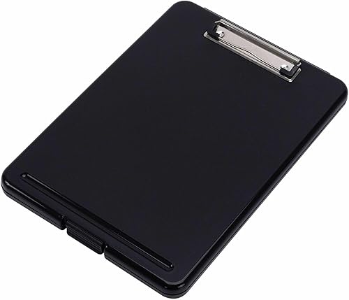 Business Source Portapapeles de almacenamiento de plástico, 1cada (37513)