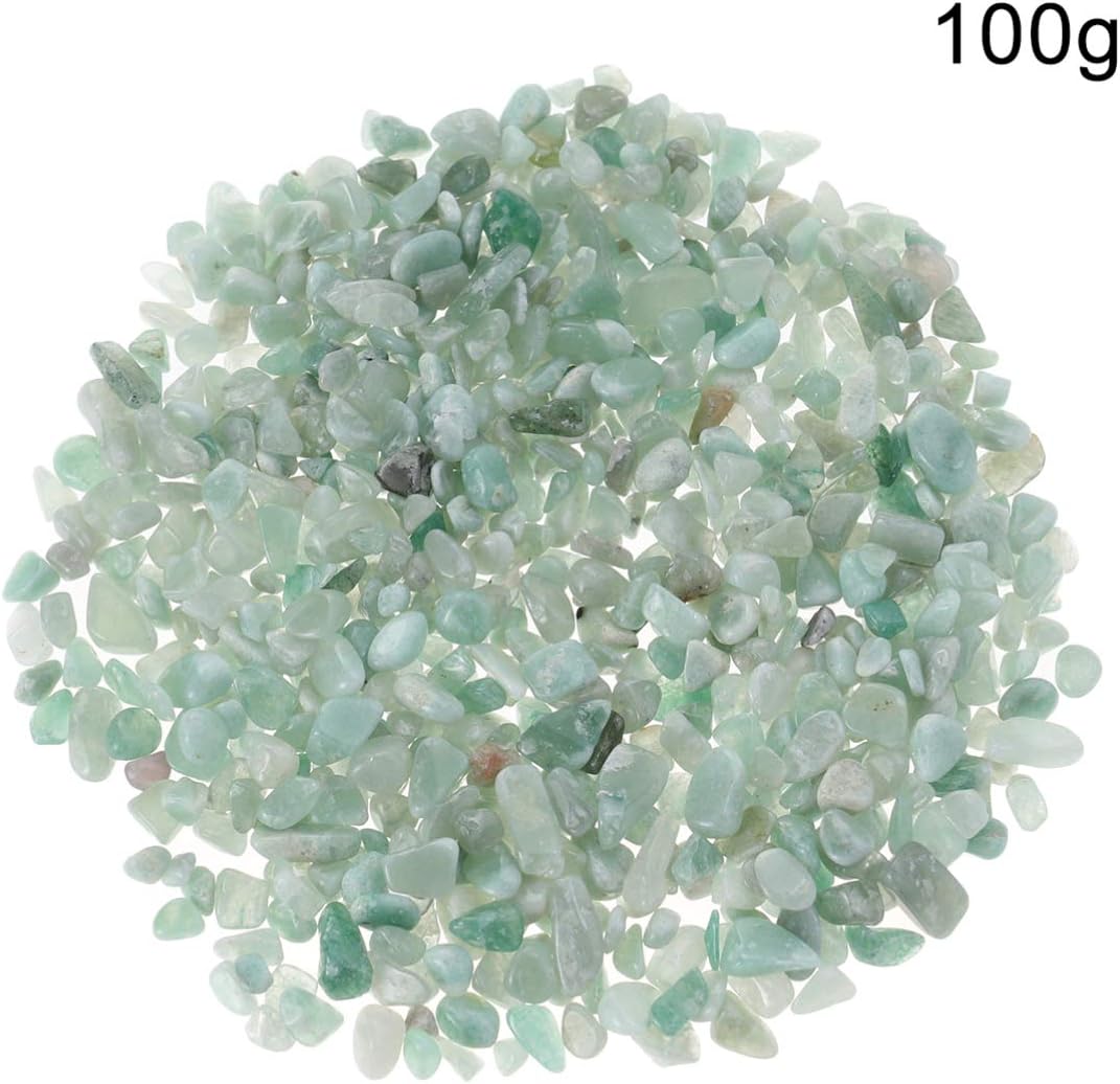 POPETPOP Aquarium Gravel Decorative Pebbles Underwater Landscaping Crushed Stone for Vase Fillers,Plants Bonsai 100g (Aventurine) - Image 3