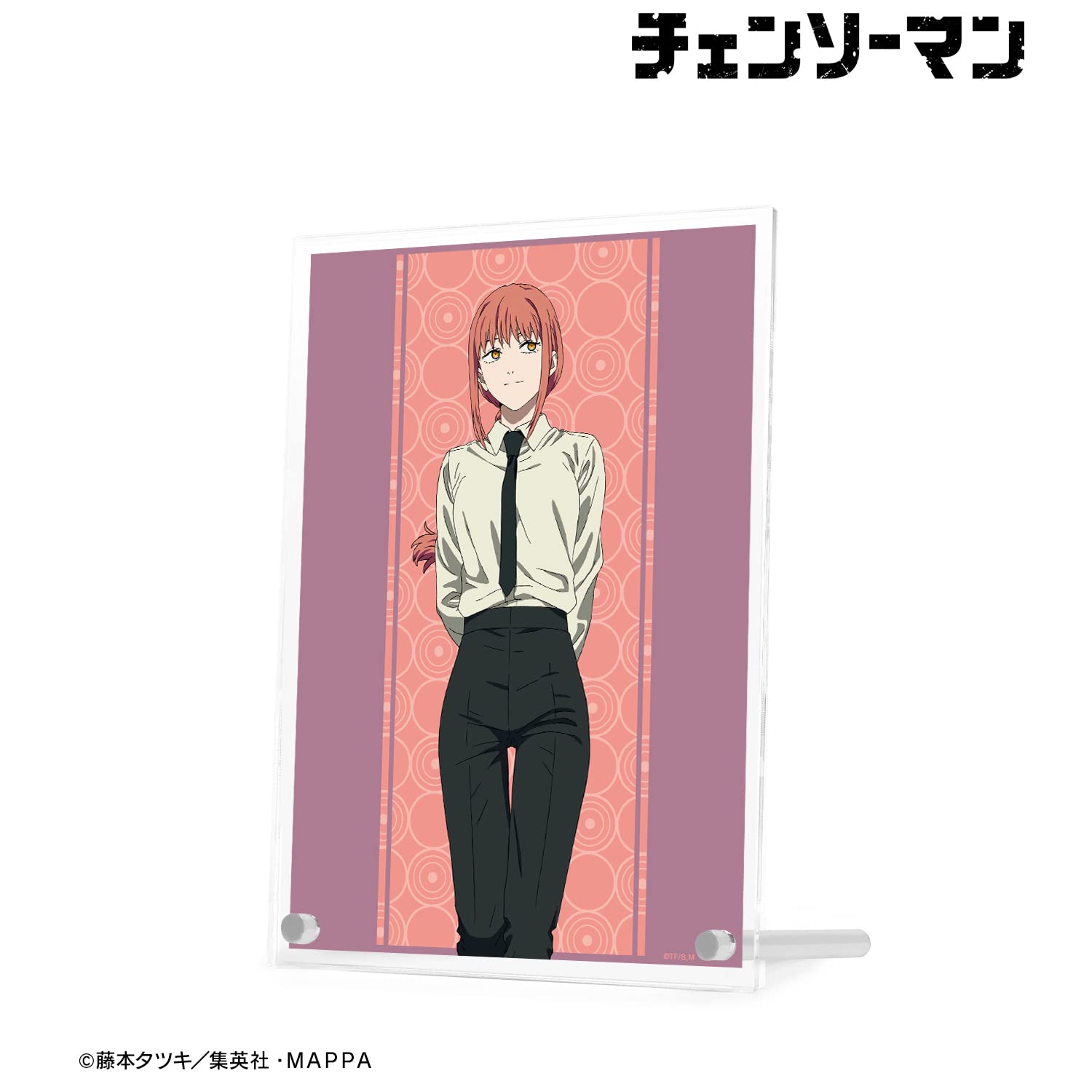 チェンソーマン マキマ アクリルアート アクリルブロック OP ED 5話 Amazon.co.jp: チェンソーマン マキマB A5アクリルパネル : おもちゃ
