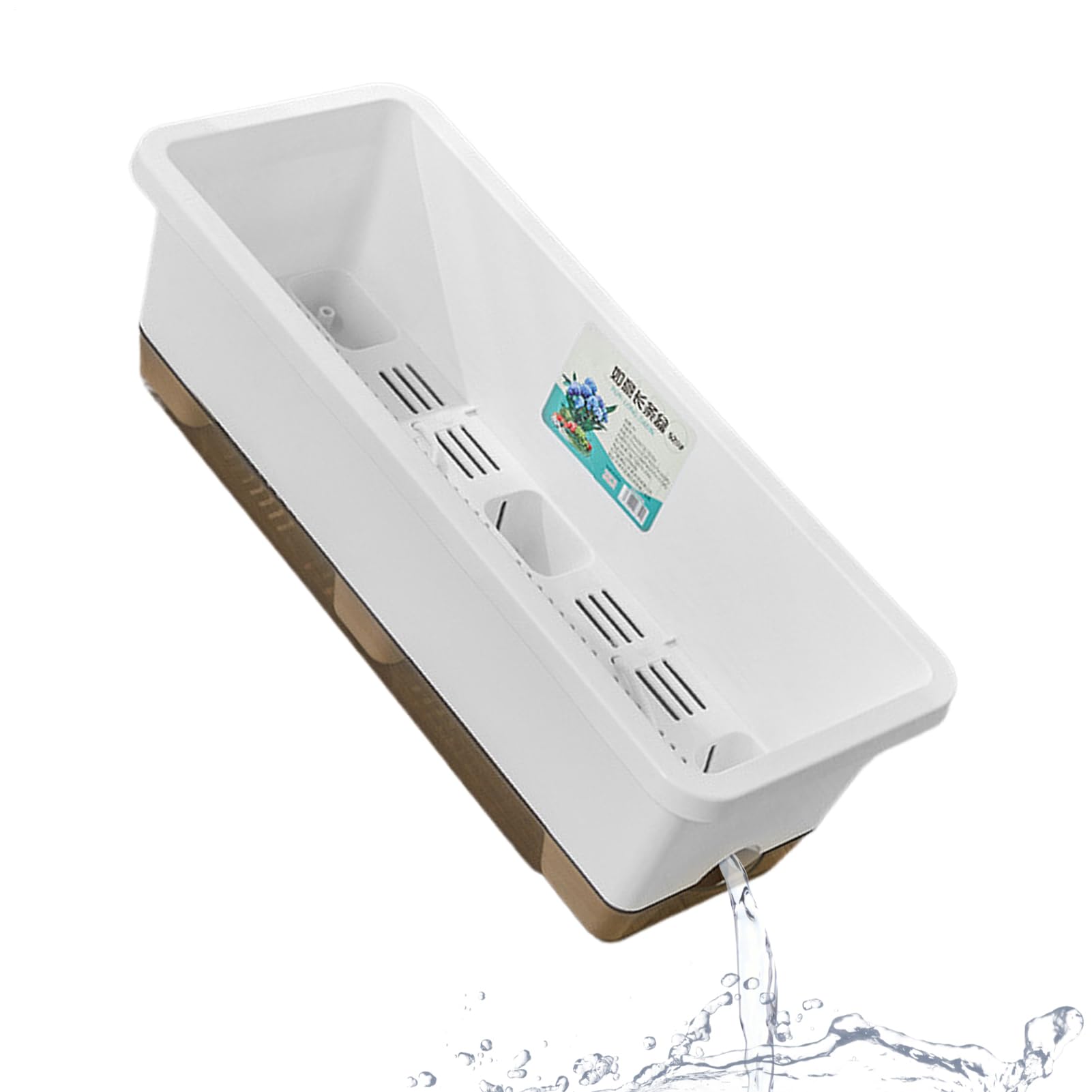 Jardinière à arrosage automatique pour des légumes sains en intérieur