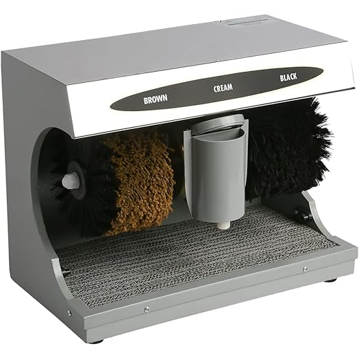DOLPHY Stainless Steel Shoe Shining Machine