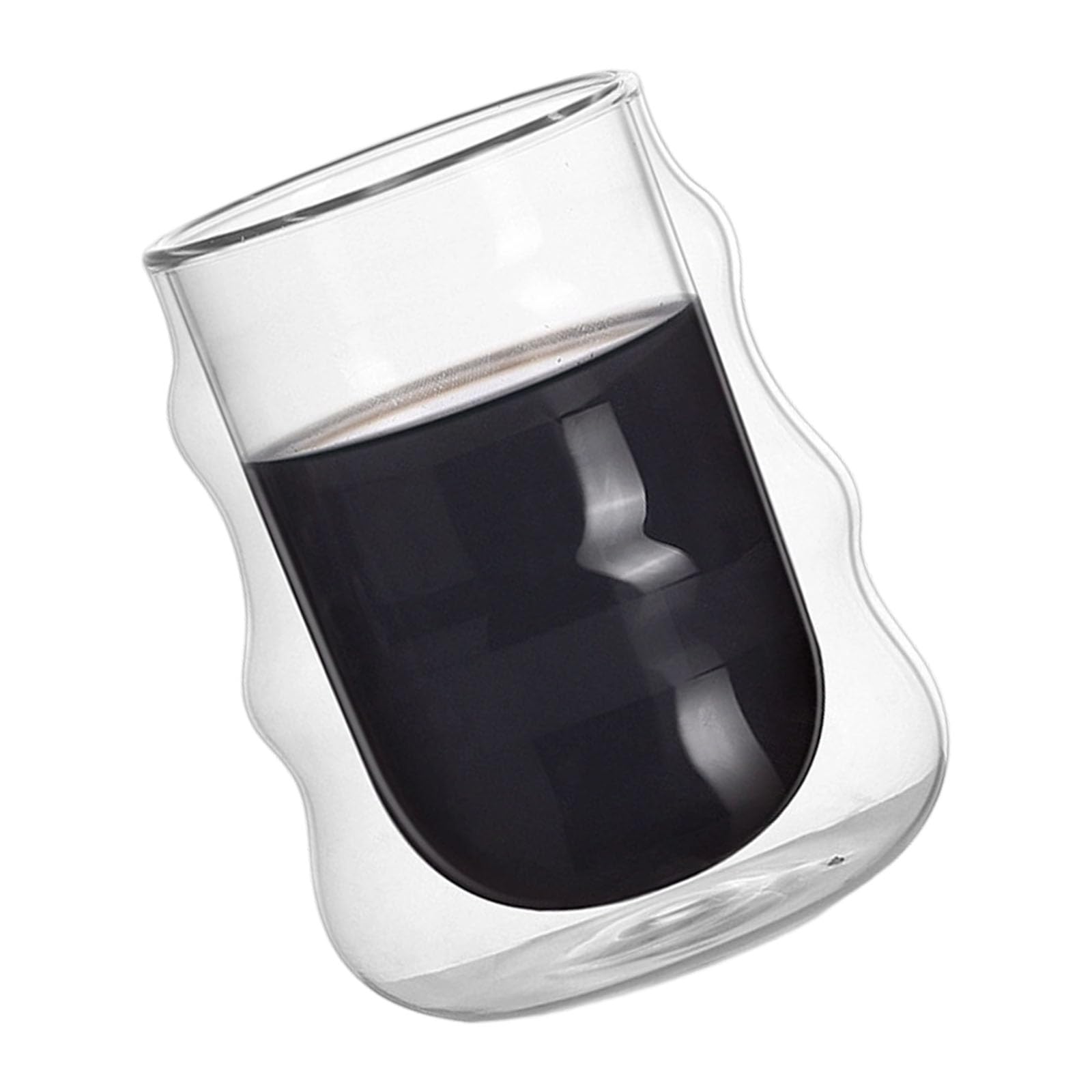 our fave Double Layer Glass Mug Drinking Cup for Hot Drink and Cold Beverages Drinkware for Offices and Home Use Borosilicate Coffee Cup