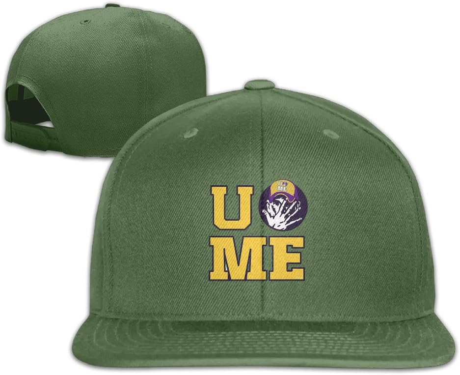 Style Hat John Cena You Can't See Me Famous Logo Flat Peak Trucker Hats ForestGreen