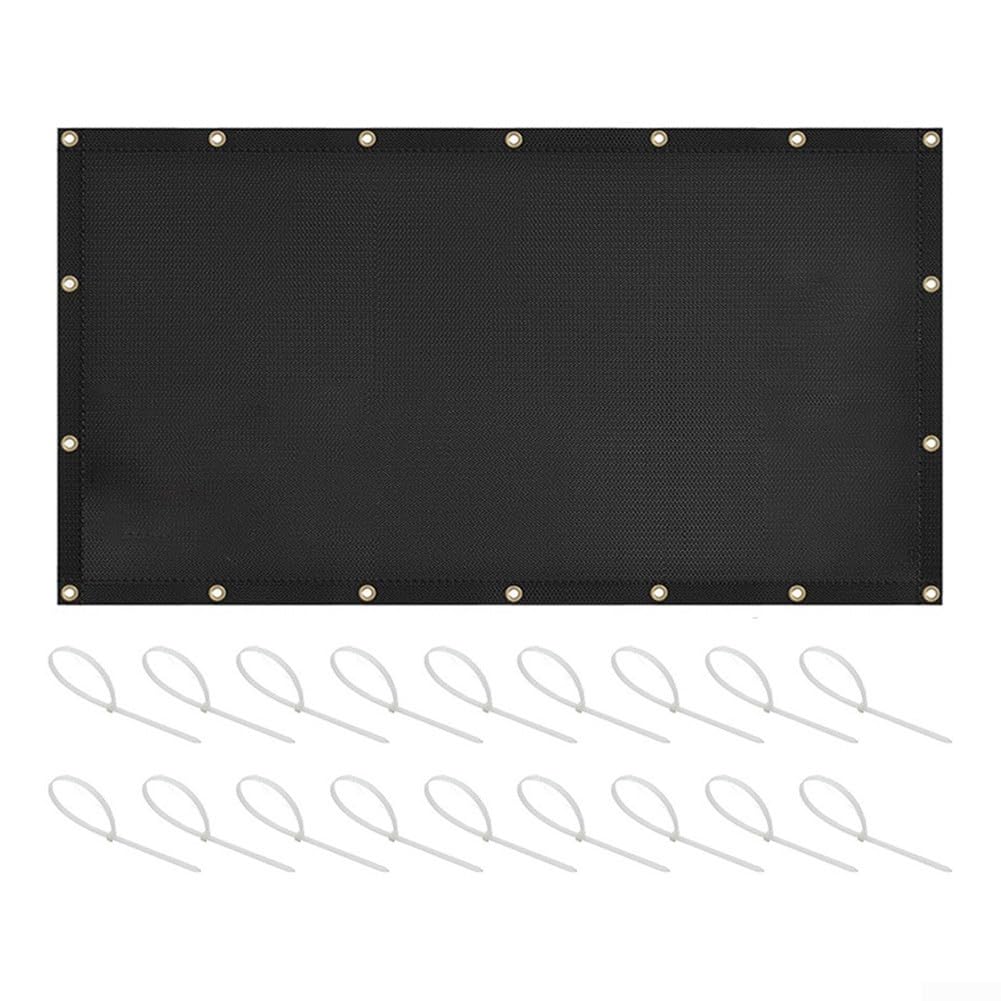 Protezione termica per barbecue in fibra di vetro ignifuga, 480 °C, rivestimento in silicone, a prova di olio, protezione per ringhiere da esterni, per terrazze da giardino (91,5 x 183 cm)