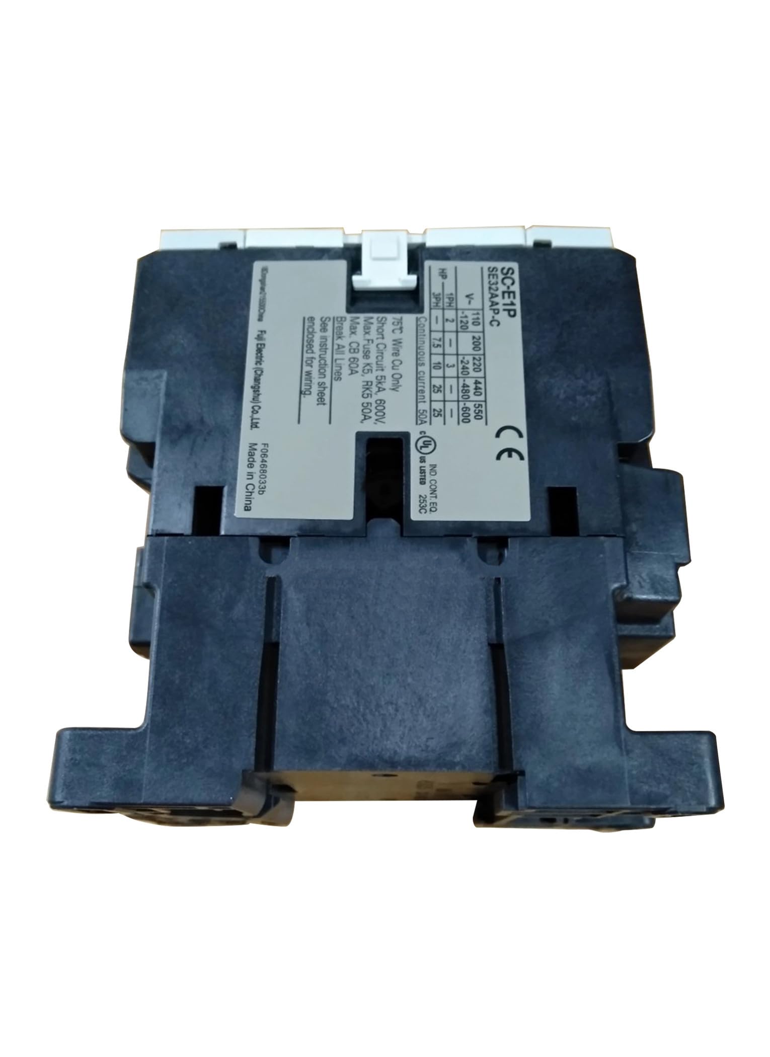 Fuji Electric SC-E1PN5-C Magnetic Contactor SC-E1P AC220-240V