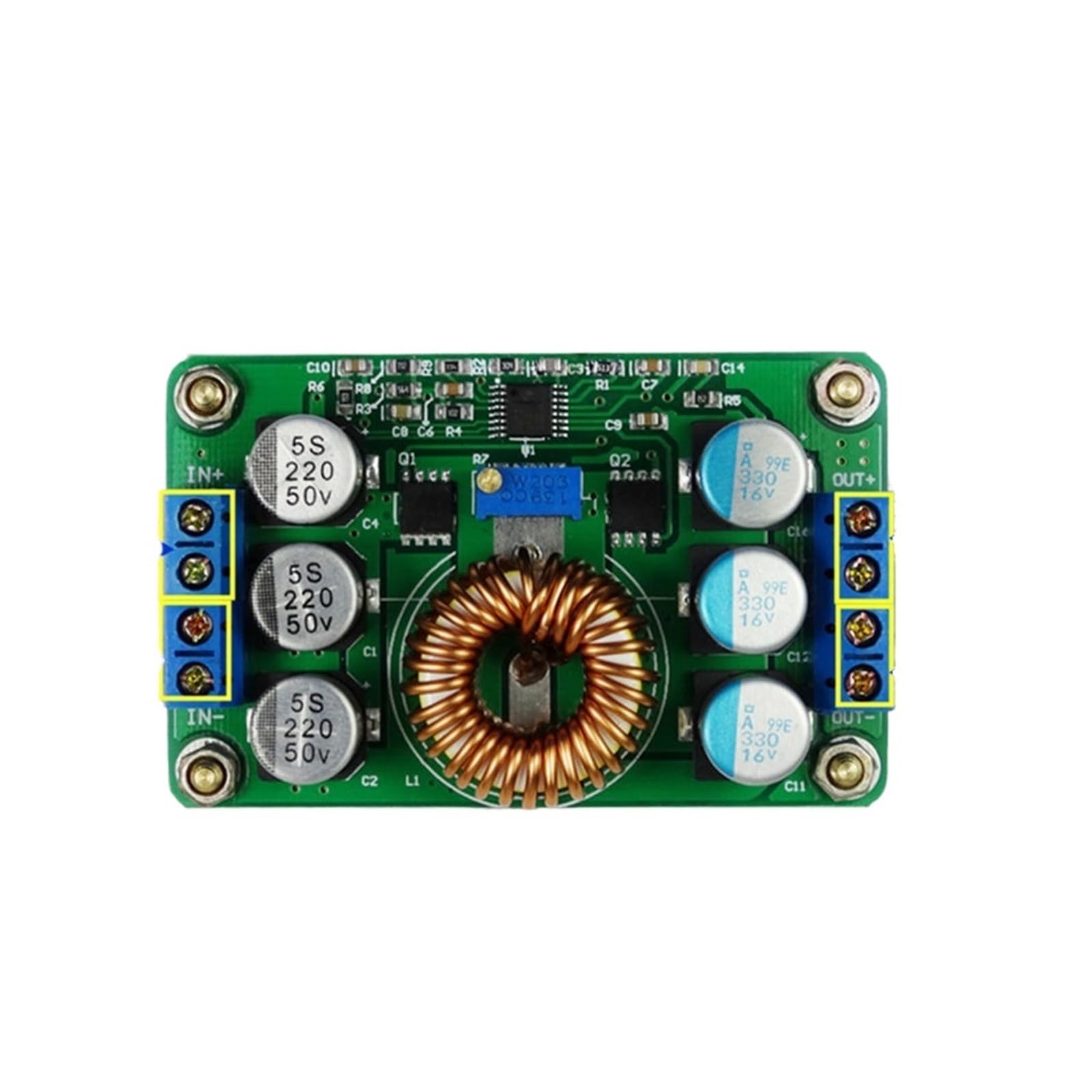 BFSYDLUJ DC-DC 12v/9v 6A Adjustable Supply Power buck converter voltage Regulator(9V 6A)