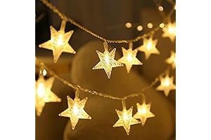Twinkling Star String Lights: A Celestial Ambiance