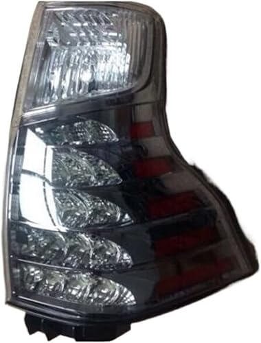 YILKAL Par de luces traseras de automóvil compatible con Toyota Land Cruiser Prado 2008-2016 luz de freno LED con luz de señal de giro color 1 par