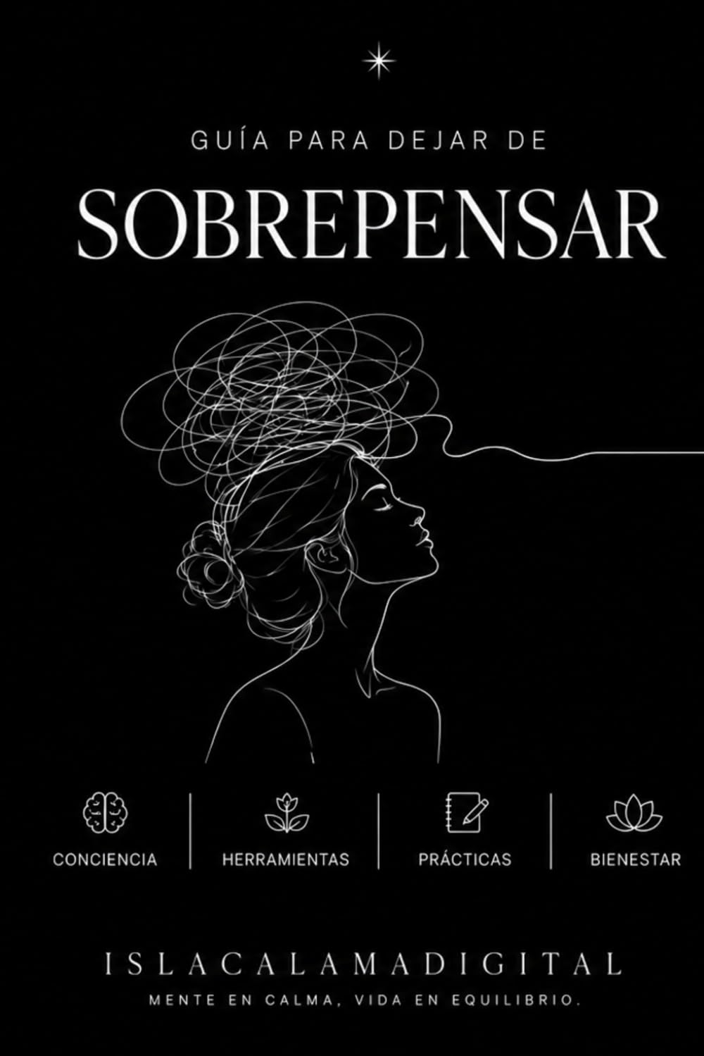 Guía Completa para Dejar de Sobrepensar: Transforma tu mente, recupera tu paz y vive con más calma — Incluye diario guiado de 30 días