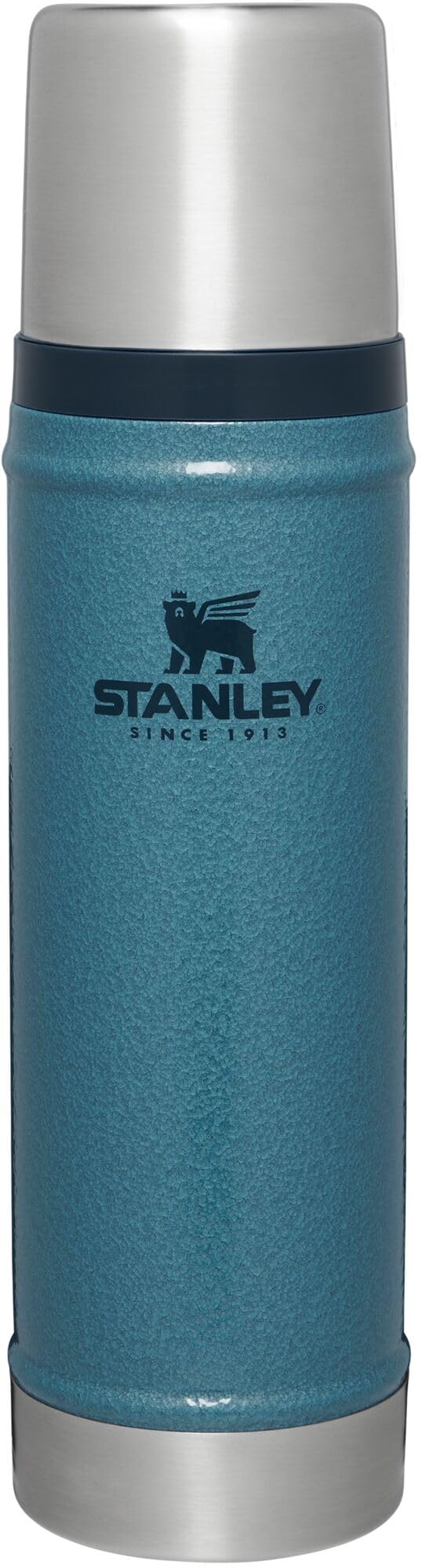 STANLEYClassic Legendary Vacuum Bottle 20 oz Wide Mouth with Leakproof  Cup Lid Keep Drinks Hot or Cold Packable for Travel Insulated  Stainless