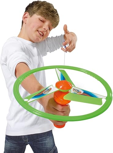 Miniatura 3 de Simba 107203515 Rotor Flyer Flight Game, 2 Surtidos, Solo Se Entrega Un Artículo, Arrancador con Polea, Rotor 10.6 in, a partir de 3 Años
