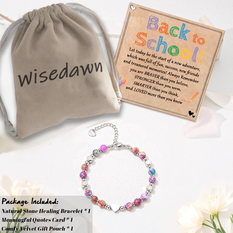 back to school gift for student First Day of School Bracelet Outfits for Girl Back to School Supplies for Kid Women College Middle High School 2nd 3rd 5th 1st Grade Kindergarten3