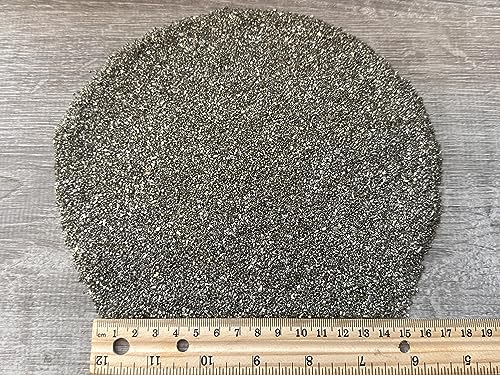 Image of GAF TREASURES 2 oz Lot Natural Semi Tumbled Gemstone Chips, Crushed Mini Crystals, Undrilled Crystal Chips (Pyrite Sand)