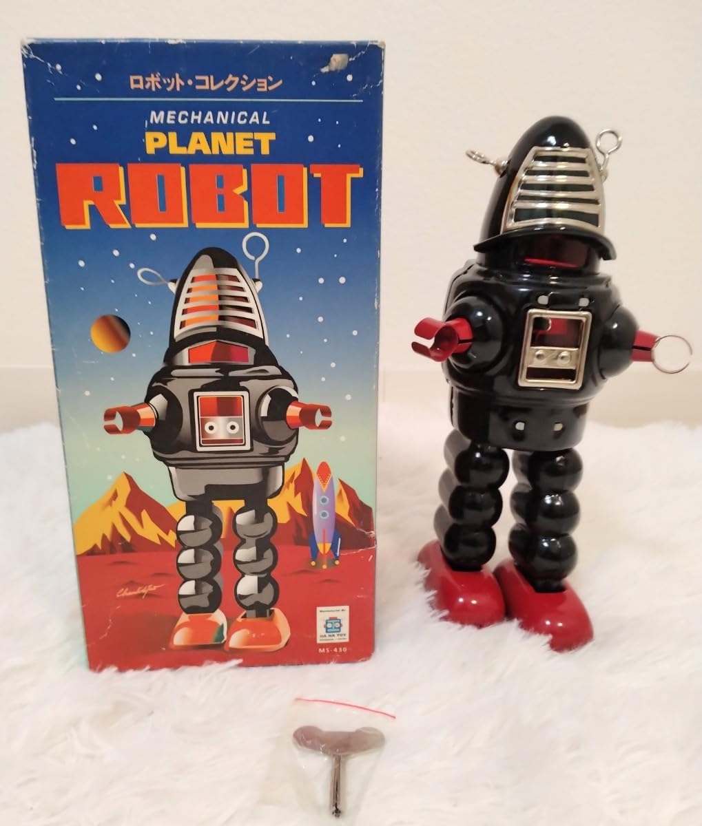 Amazon.co.jp: 訳あり ブリキロボット MECHANICAL PLANET ROBOT MS-430