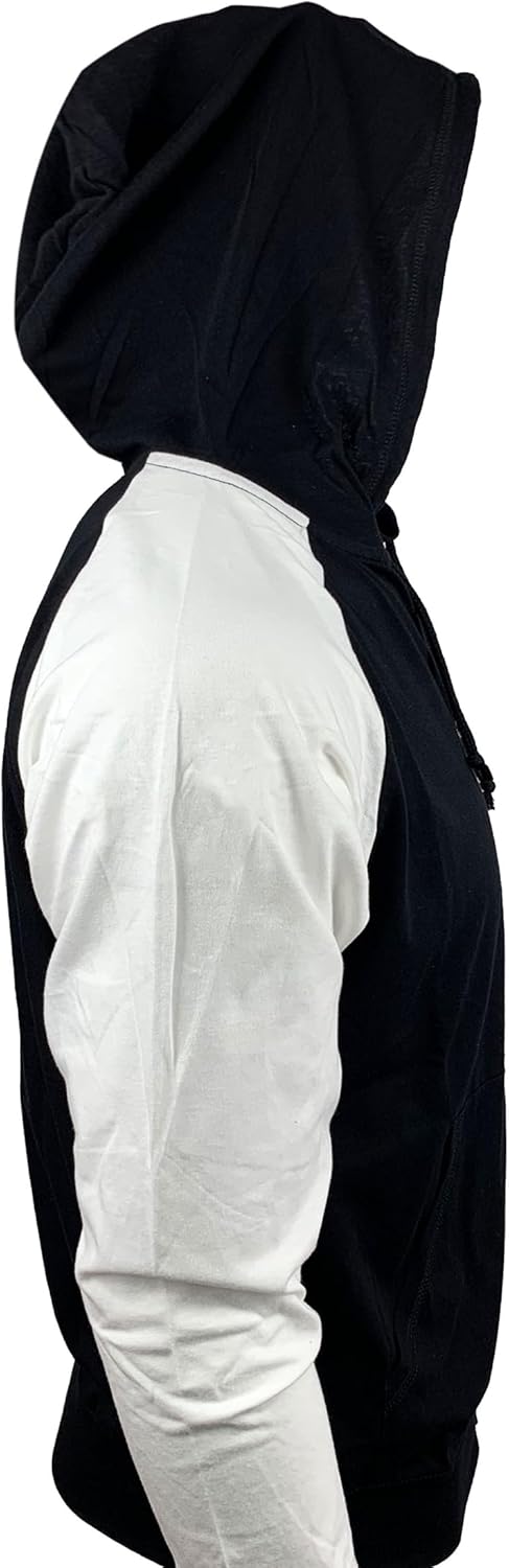 Icon Sports Men's Juventus Spring Hoodie, Licensed Juventus Lightweight Full-Zip Hoody - Image 3