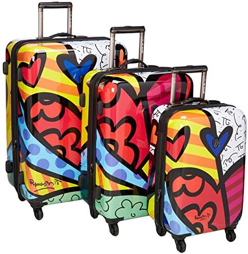 Heys Britto New Day 3 Piece Set Luggage Set, Britto New Day
