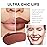 evpct Nude Brown Matte Creamy Lipstick for Women, Long Lasting Waterproof Velvet Lipstick, Lip Stick Crayon Buildable Blendable Creamy Color, Longwear Lip Makeup Cruelty-free 24 hours original, 06