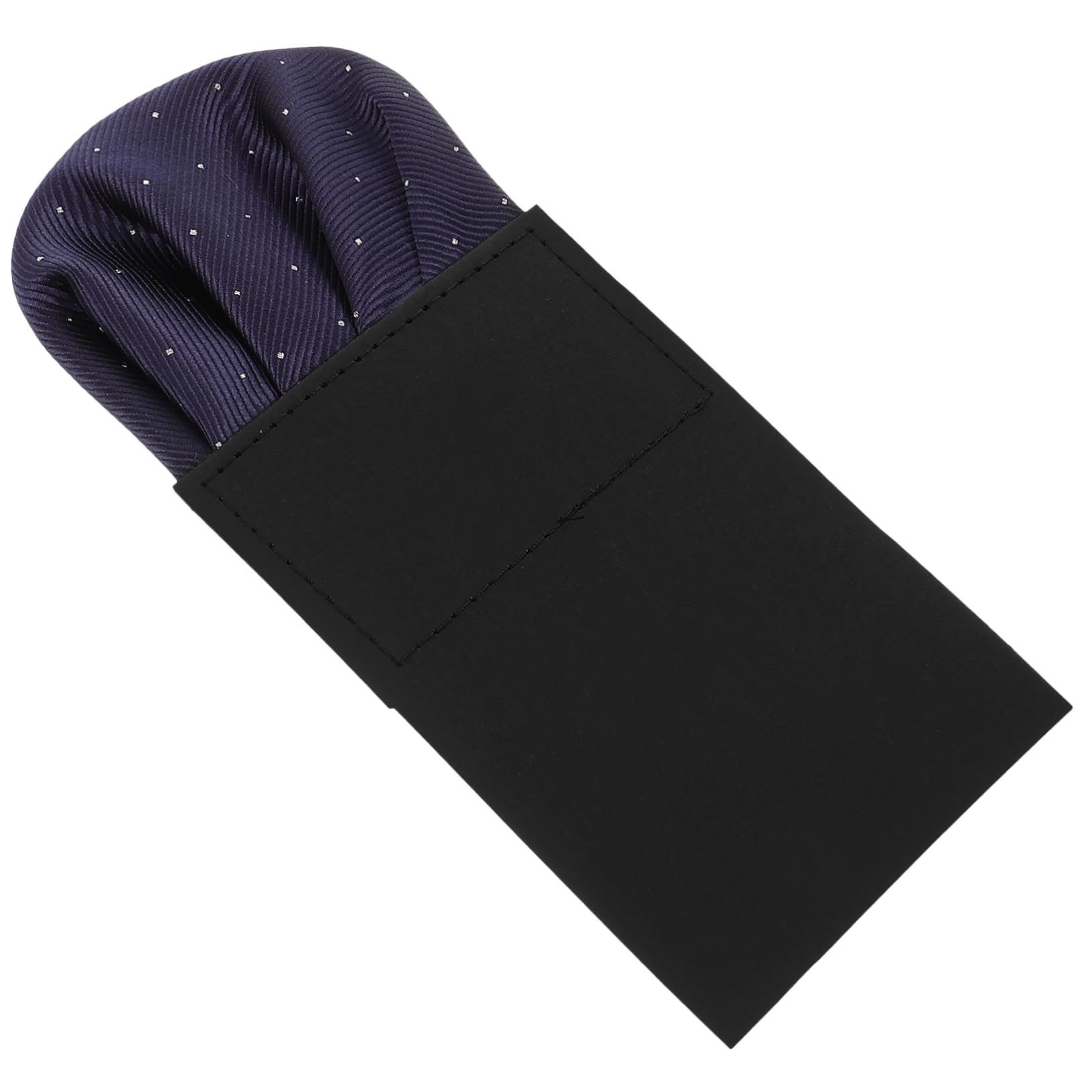 BESTYASH Men's Suit Handkerchief Pre-folded Pocket Square for Men Solid Pocket Square for Business Suit