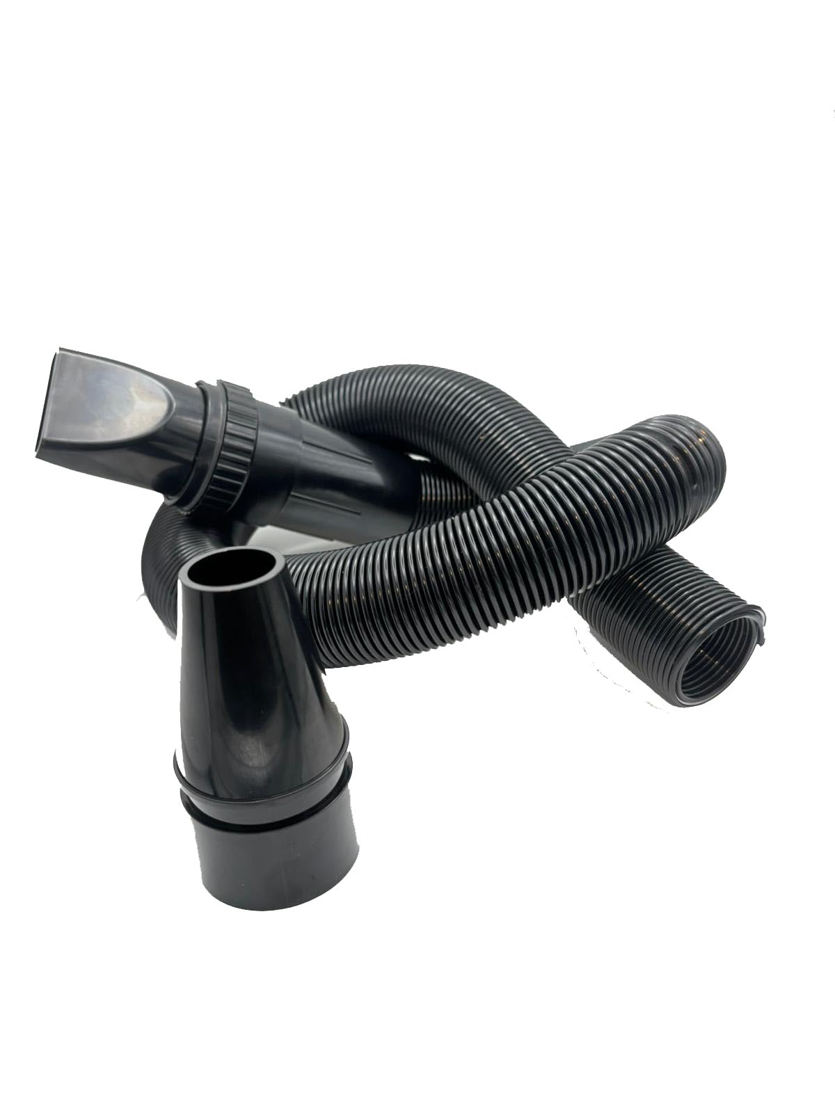Manguera Tubo Flexible para Secador Expulsor de Mascotas – Extensible hasta 2 m – Tamaño L 80 cm – Ø 4,8 cm – Compatible con Varios Modelos y Lavamascotas