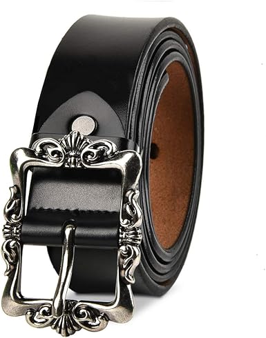 Women Leather Belts Female Vintage 