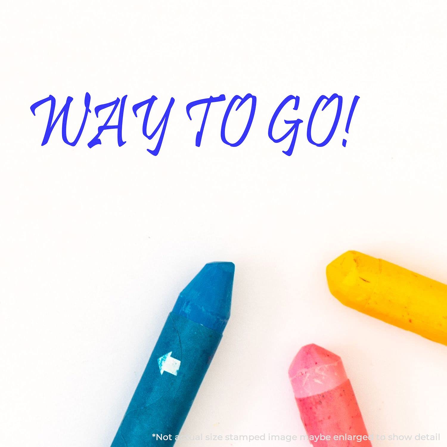 Tampon Large Way To Go pour marquer vos dossiers sans bavure
