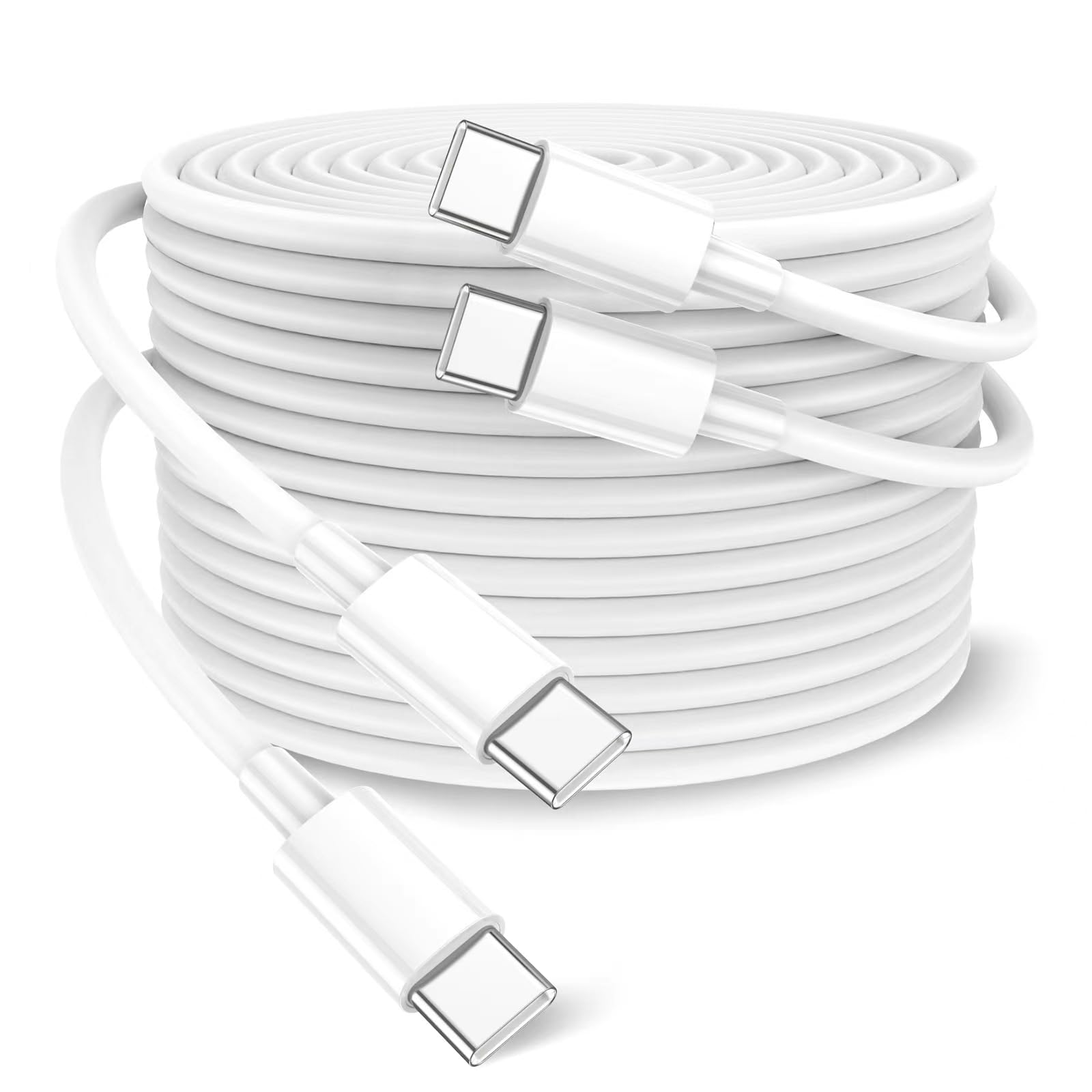 Durcord USB C to C Cable, 2 Pack 6ft 60W Fast Charging Cable, Compatible with iPhone 15 Pro Max