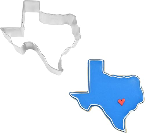 R M 35 cortador de galletas en acero duradera econĂłmica tinplated del Estado de Texas Silver Paquete de 1 Plateado R M 35 cortador de galletas en acero duradera econĂłmica tinplated del Estado de Texas Silver Paquete de 1 Plateado