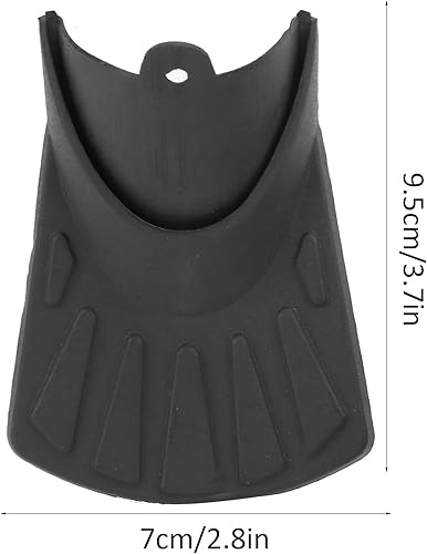 Miniatura 7 de Patinete delantero trasero aleta, scooter cola de pez de goma evita salpicaduras de barro fuerte practicidad para scooters eléctricos M365 para