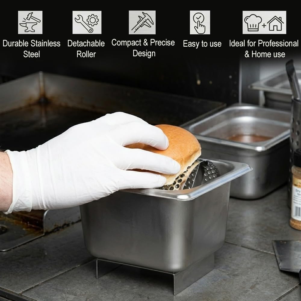 KMW Detachable Stainless Steel Butter Spreader & Roller I Experience Easier Application in the Kitchen & at BBQs 1