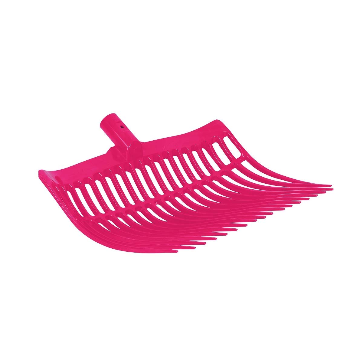 NETPROSHOP Schweden Mistgabel mit Alustiel Leicht und Extrem Robust, Farbe:Pink