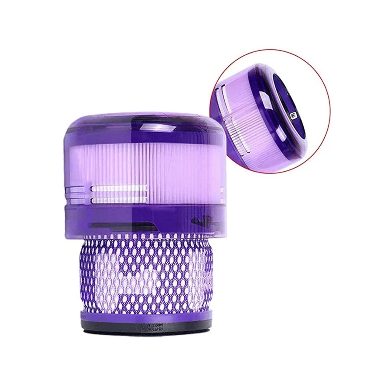 Filtro HEPA lavable, compatible con aspiradora inalámbrica Dyson SV12 y SV19 Omni-glide Cyclone Animal Absolute Total Clean. Reemplazo de filtro.(As show c)