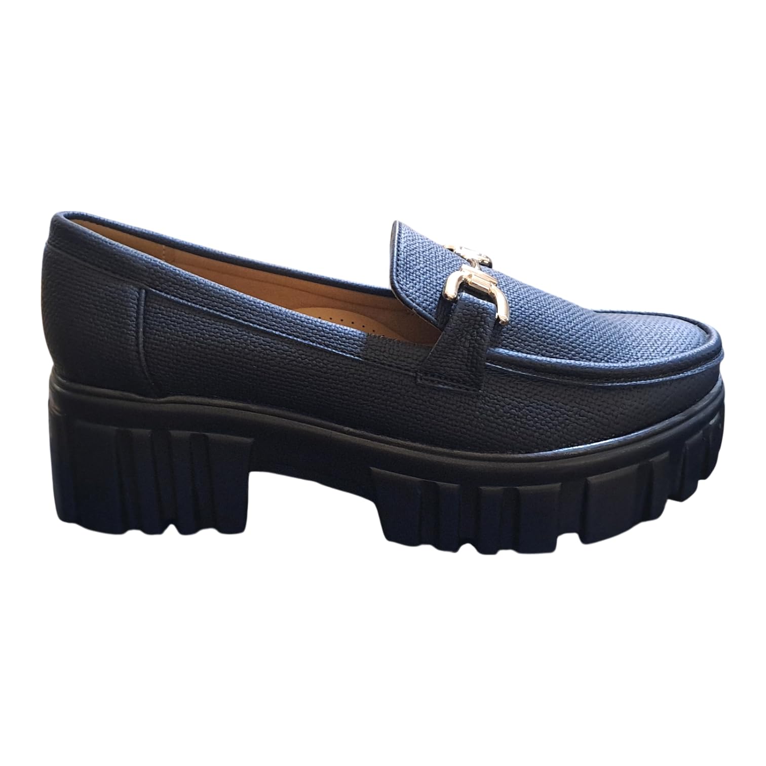 ceros Women's Chunky Heel Loafers-picture-1