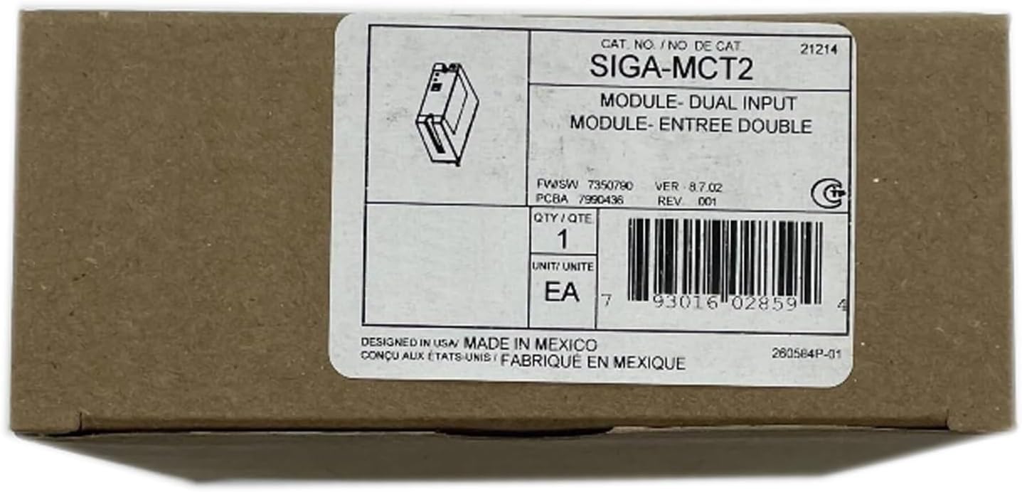 Module SIGA-MCT2 neuf en boîte scellée avec garantie 1 an