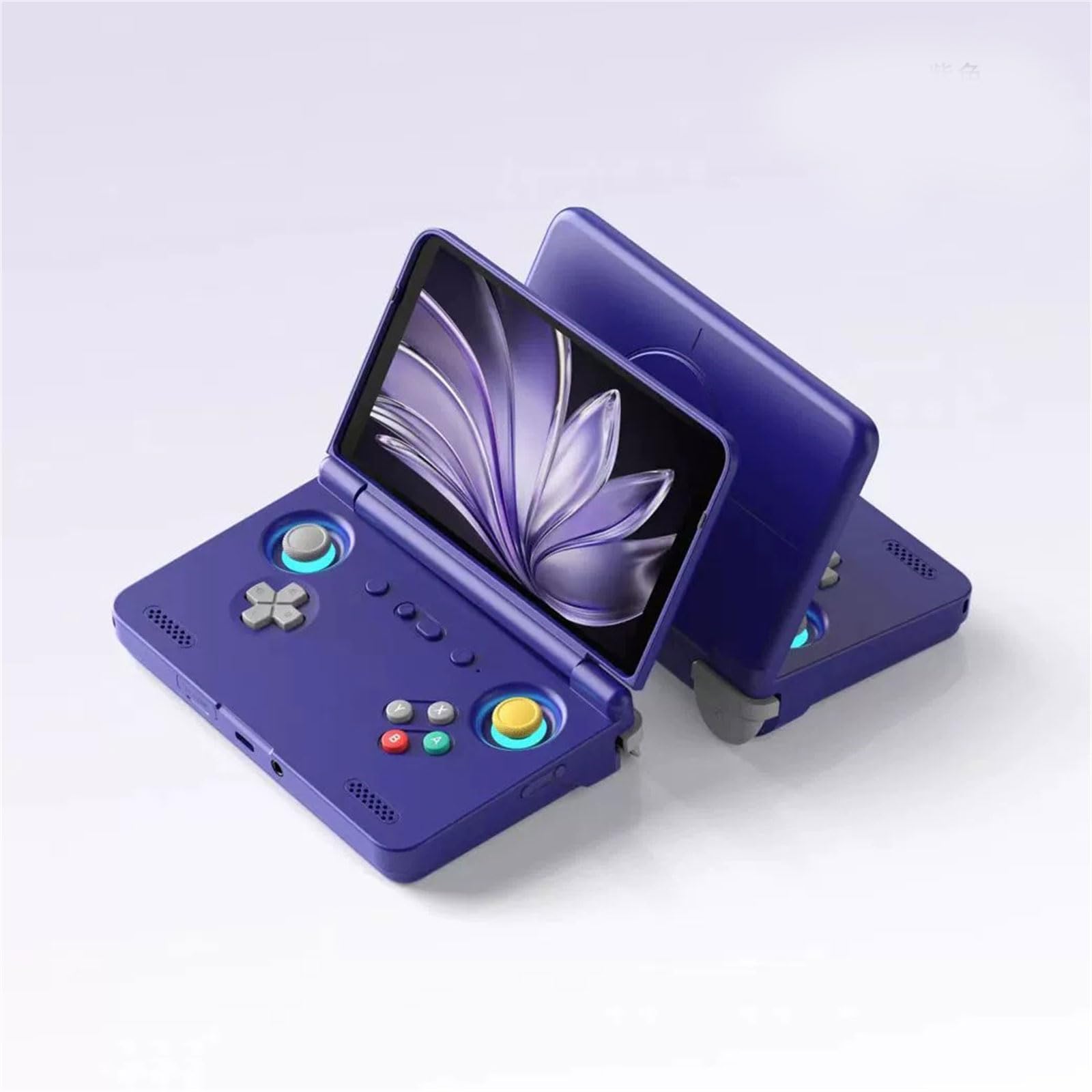 14 cm große, transparente tragbare Spielkonsole, schneller Prozessor, geringes Gewicht, reisefreundliches Design, 5000 mAh