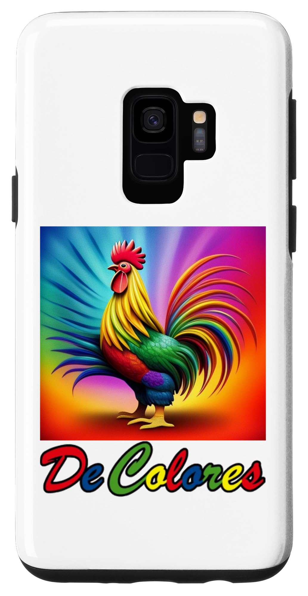 Galaxy S9 De Colores / DeColores Cursillo Rainbow Rooster Case