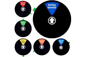 5" Do-Not-Disturb Privacy Sign with Knock Prompt