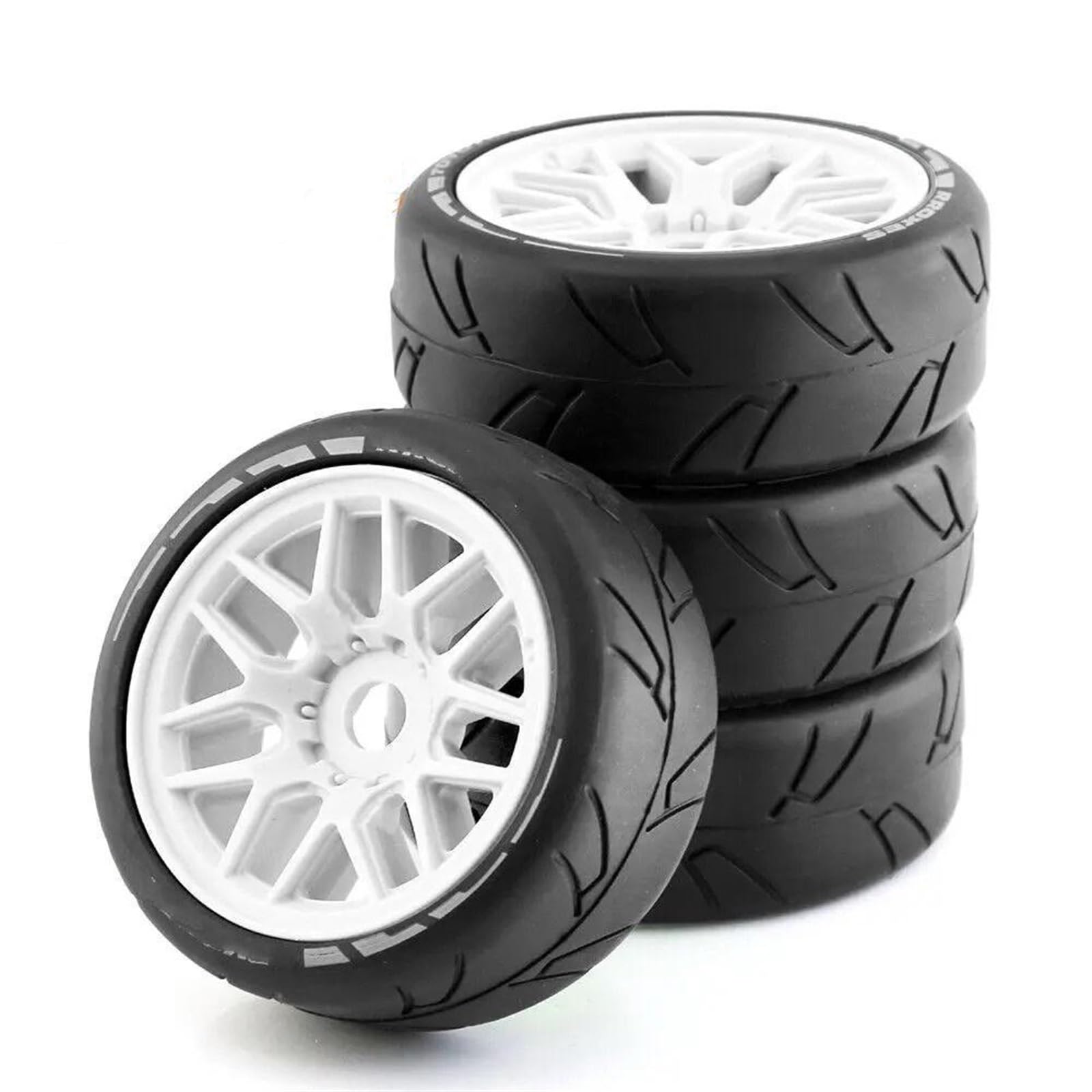 Opony RC Off Road Buggy w skali 1/8 Koło 17 mm Hex Pasujące do Arrma Typhon 103 mm(Green)