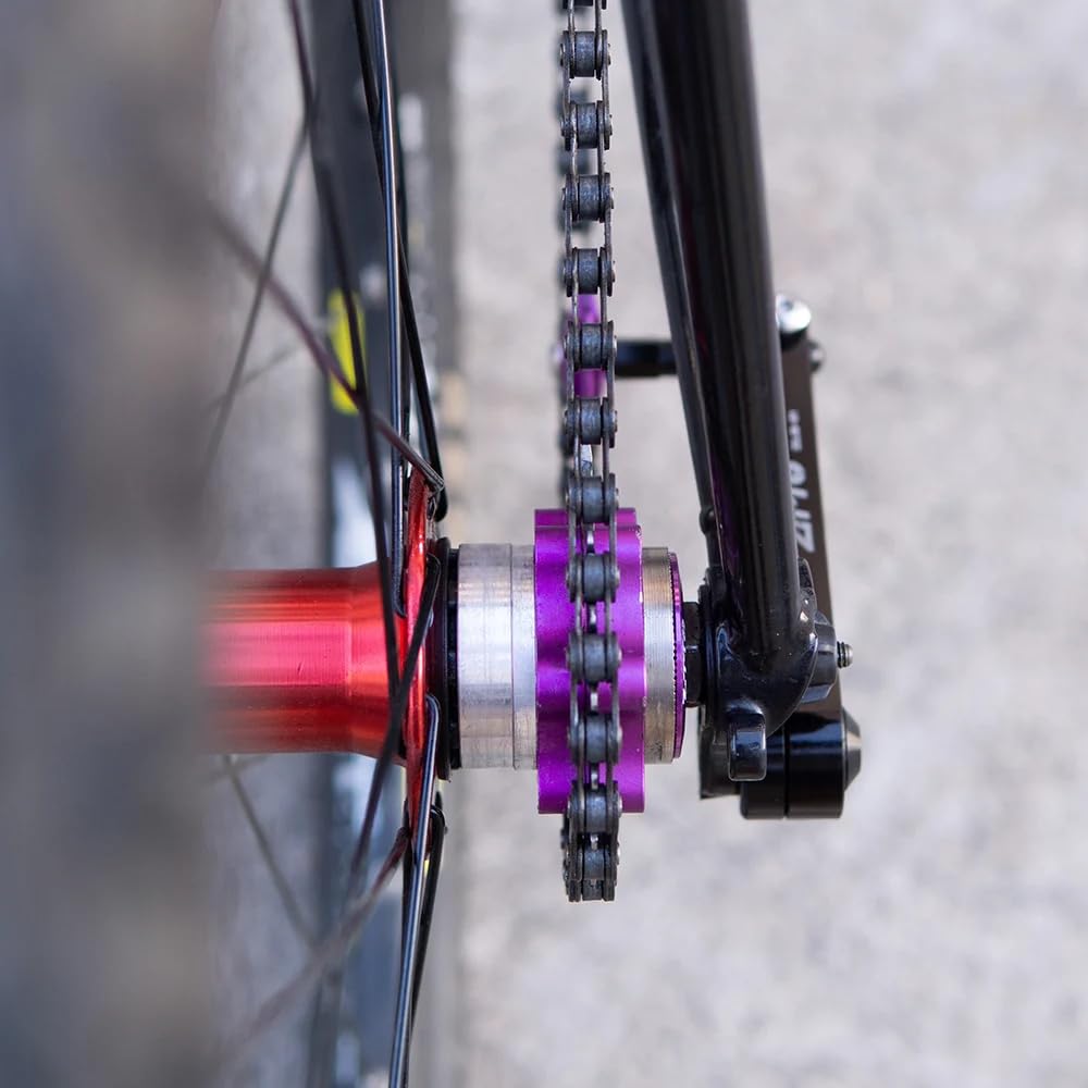 Łańcuch rowerowy, Łańcuchy rowerowe jednobiegowe 1-biegowe srebrne do rowerów miejskich z przełożeniem stałym