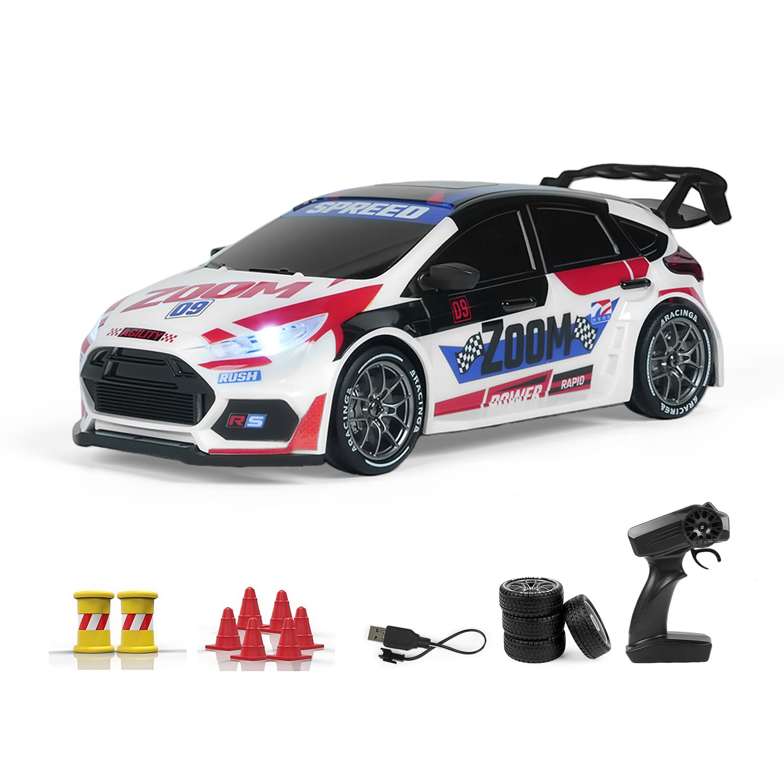 BRRRRT 1:24 Remote Control Rally Car
