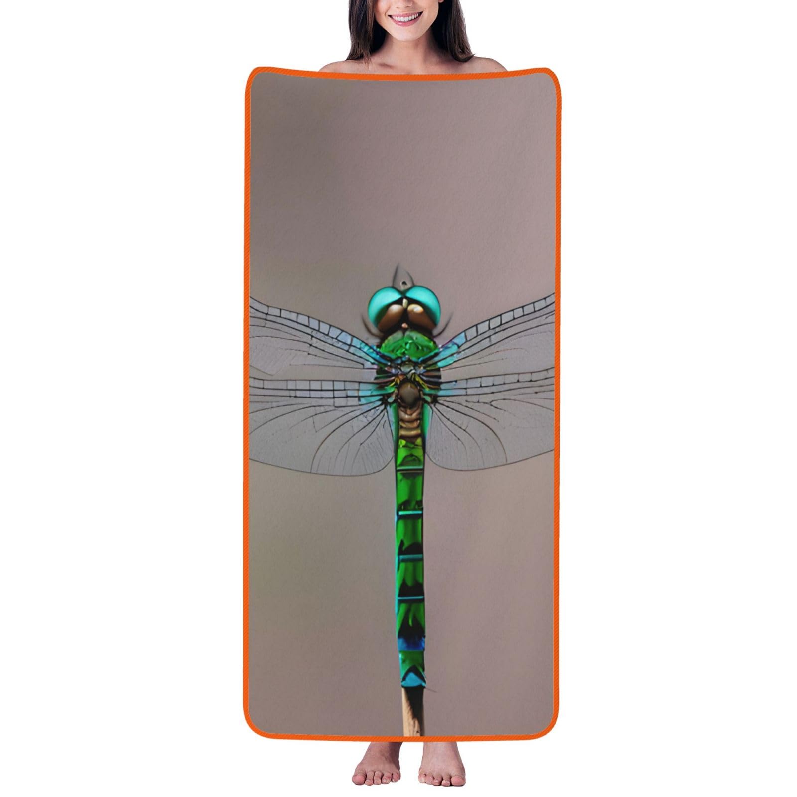 Toalla de terciopelo coral muy absorbente para cuidar tu piel en el baño y spa