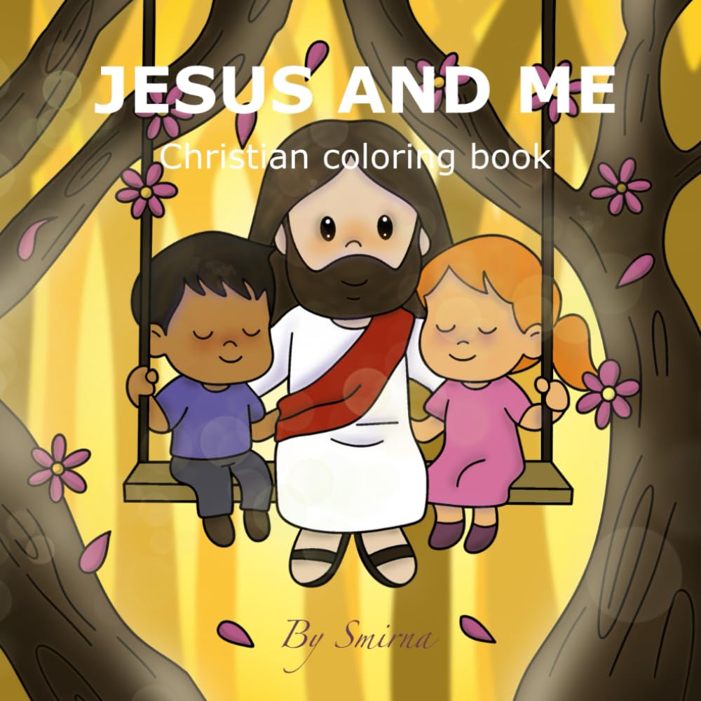 Jesus and me: Christian coloring book