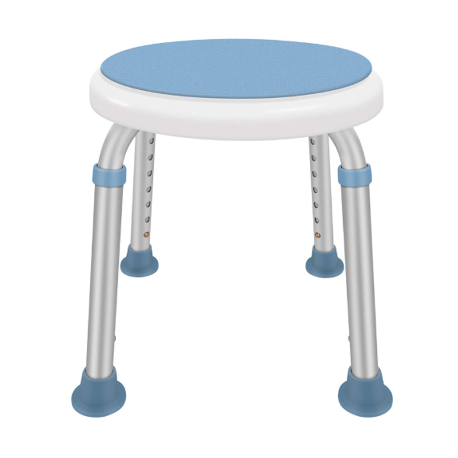 Ronda giratoria Taburete de baño/Ducha con Asiento Giratorio Portátil Silla elevadora de bañera Ajustable en 8 Alturas Ayuda de Transferencia para anciana, discapacitada, Mujer Embarazada MAX. 100