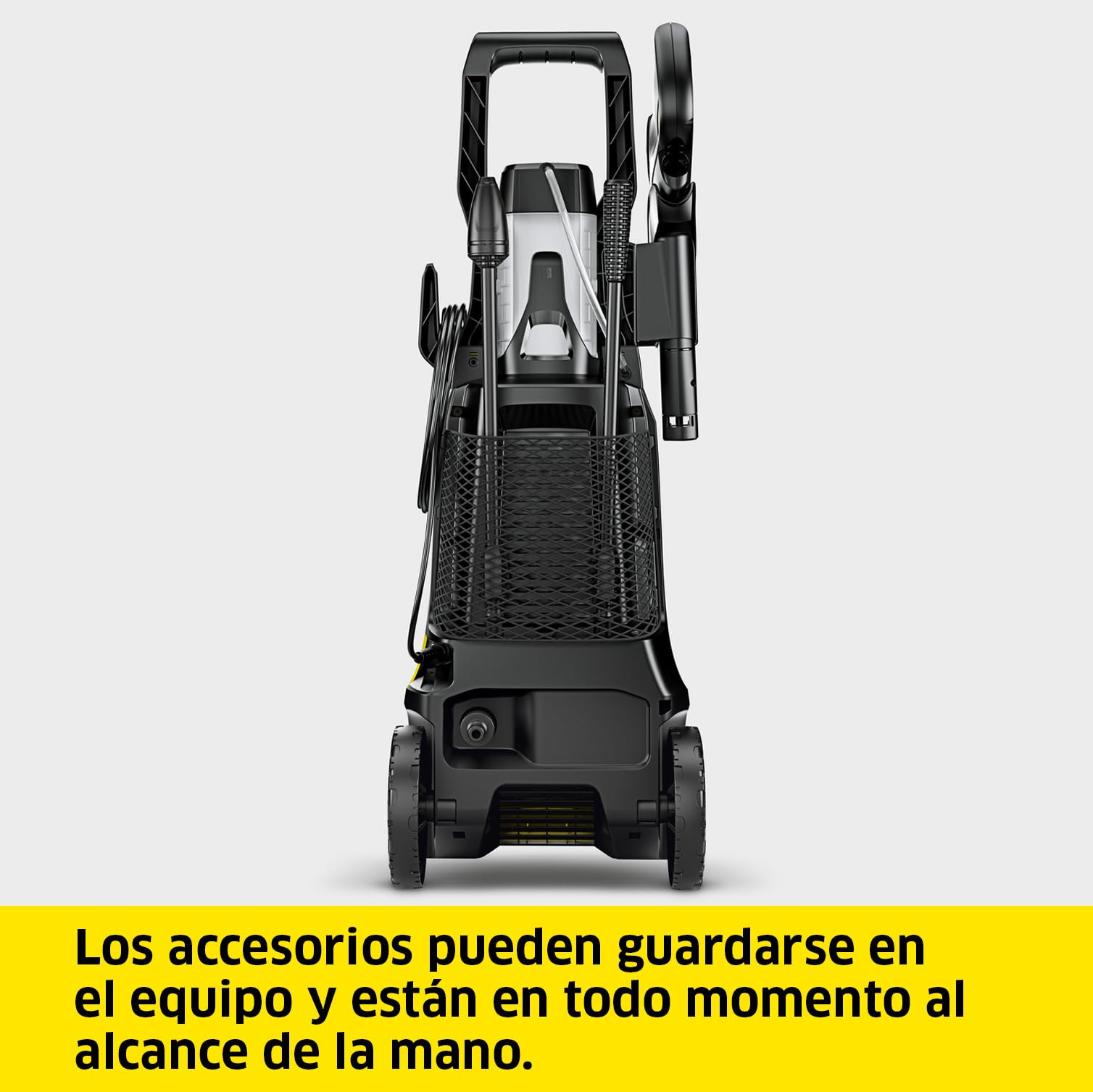 Kärcher Hidrolimpiadora K 4 Universal Edition T 5, presión: 130 bar, 420 l/h, rendimiento: 30 m²/h, 6,6 kg, pistola y manguera de alta presión, lanza, boquilla turbo, limpiadora de superficies T 5