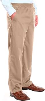 Ruxford Mens Elastic Waist Pants for Seniors - Adaptive Mens