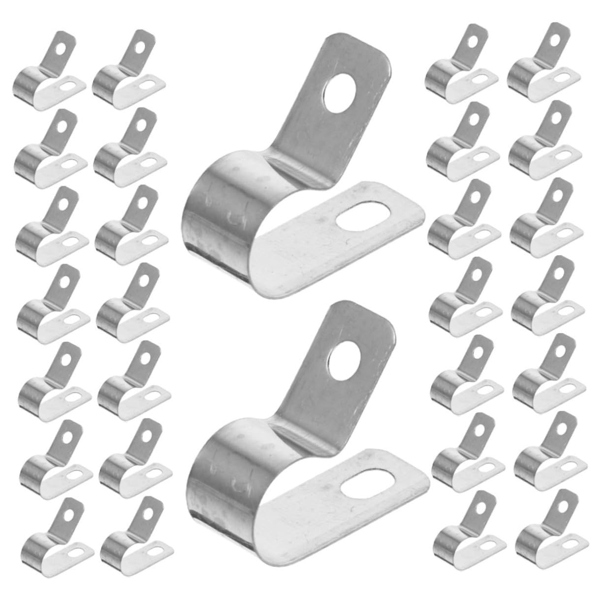 ARTIBETTER 150 Pcs Wire Clamp Cable Clamp Fixing Hose Clamp Kit Cable Fixing Clamp Practical Cord Clips Wire Management Electrical Cord Clips Cord Clamps Cable Clamps Small Wire Clips