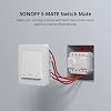 SONOFF S-Mate Smart Switch Mate, Wi-Fi switch Mate, works with MINIR3 smart light switch, has no neutral conductor solution